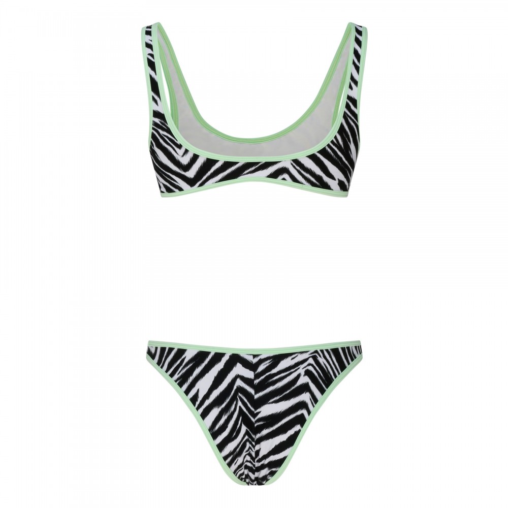 Coolio zebra bikini set