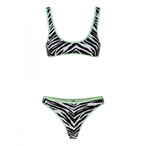 Coolio zebra bikini set