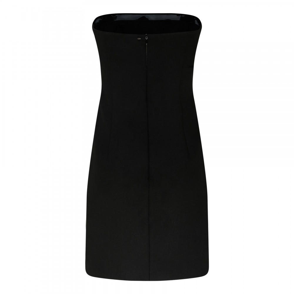 Black tube dress
