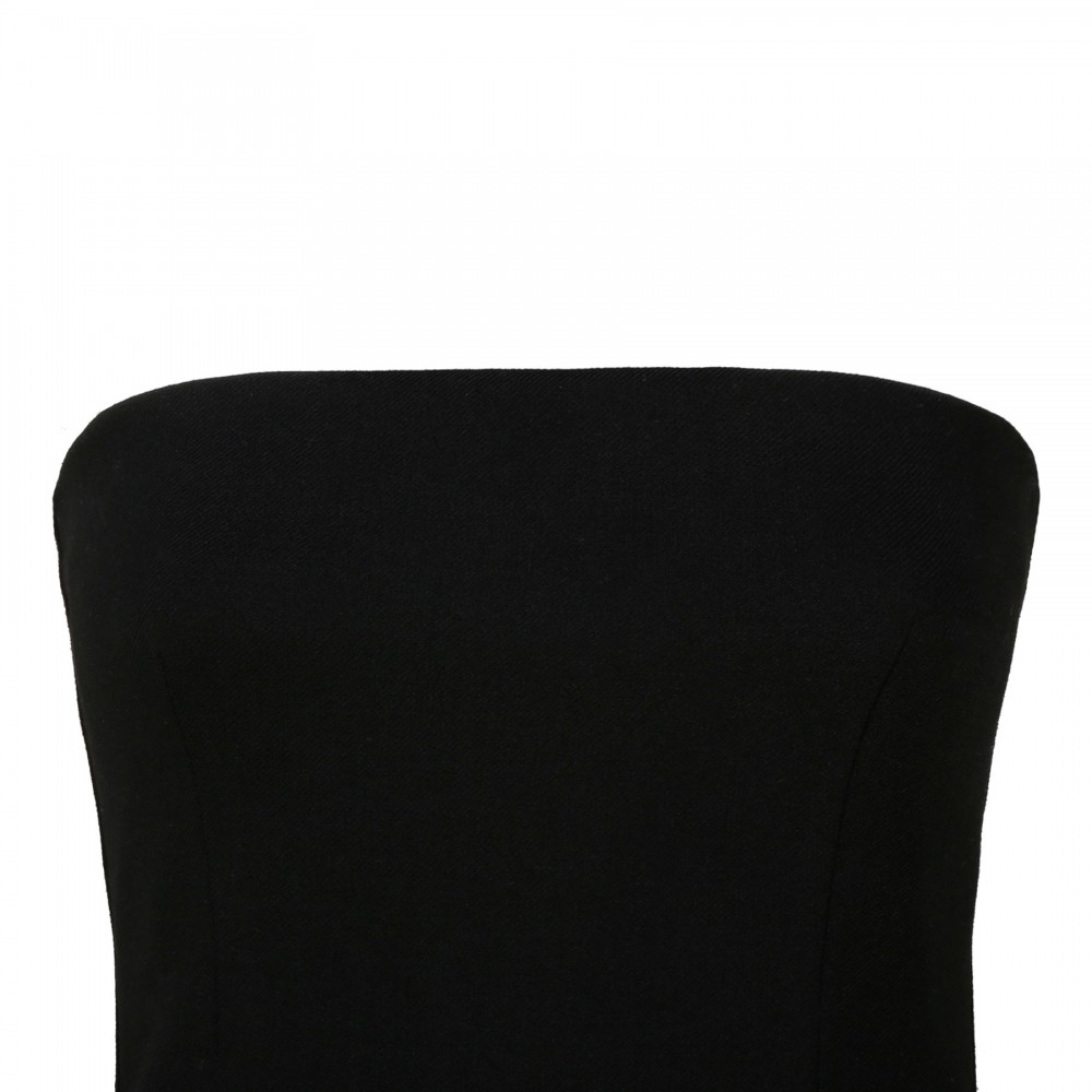 Black tube dress