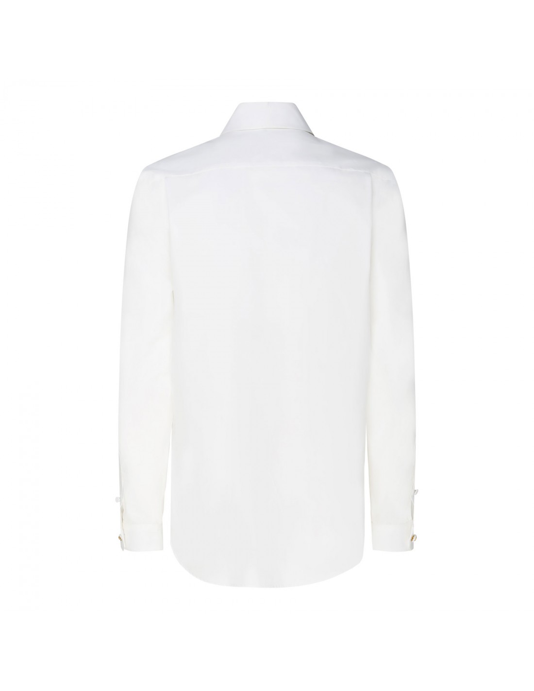 White cotton Oxford shirt