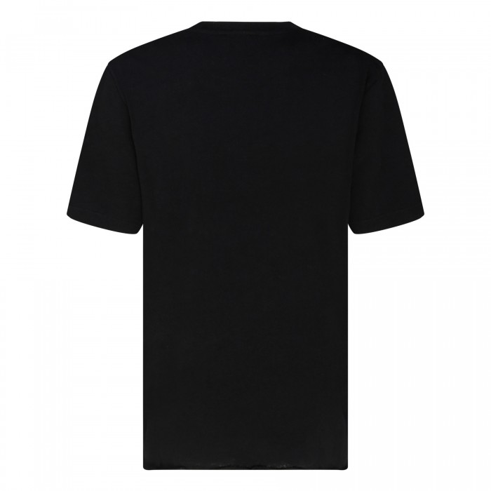 Black organic cotton T-shirt