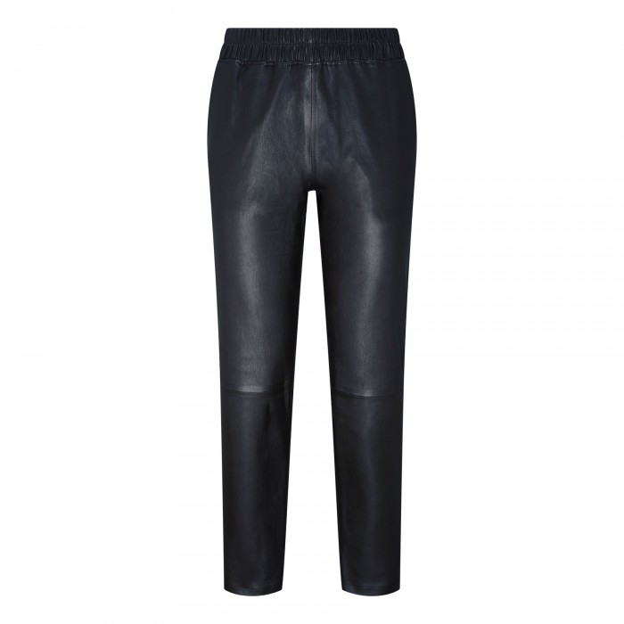 Jardin blue leather pants
