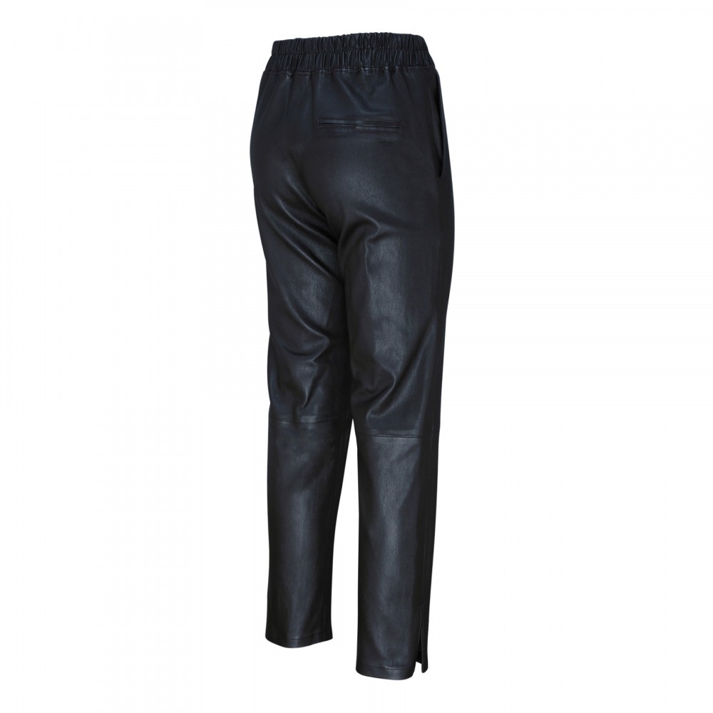 Jardin blue leather pants