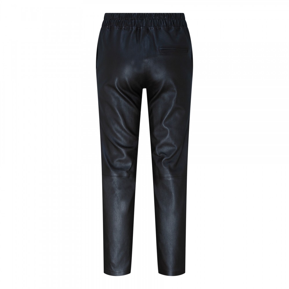 Jardin blue leather pants