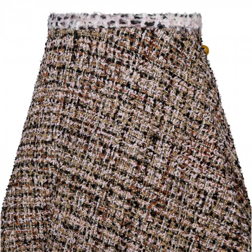 Gold tweed skirt 2