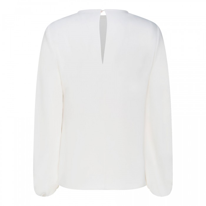Cream white blouse