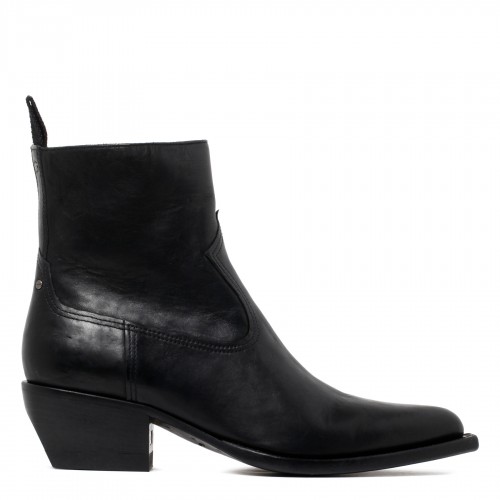 Debbie leather booties