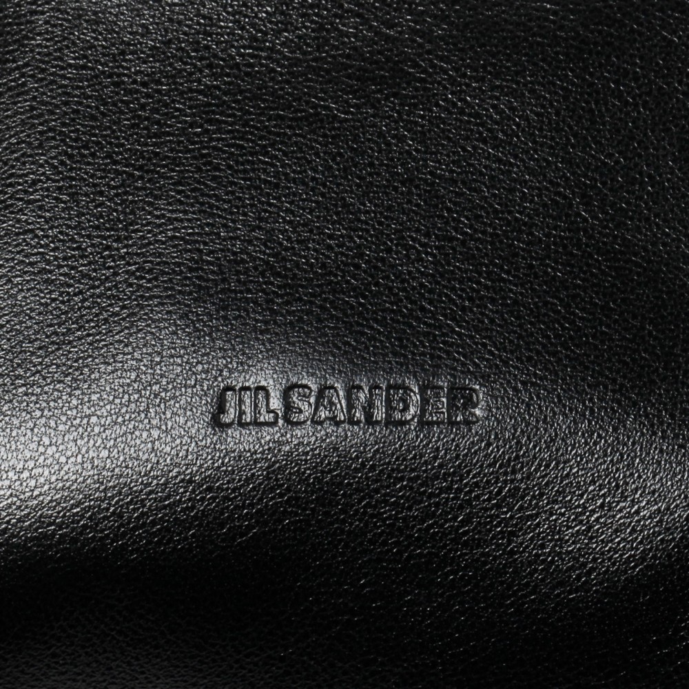 Black drawstring bag