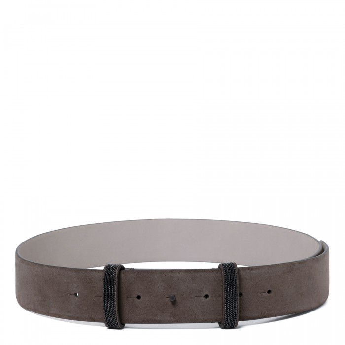 Monili leather belt