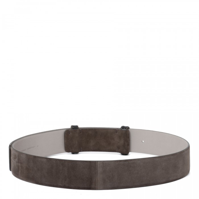 Monili leather belt