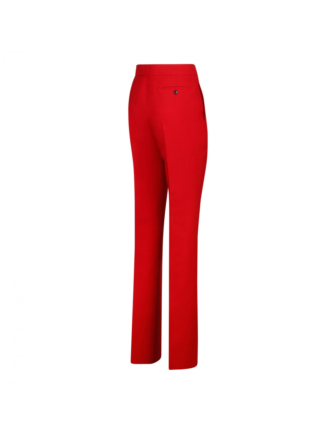 Red tailored pants