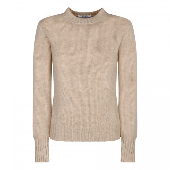 Honey-hue cashmere sweater