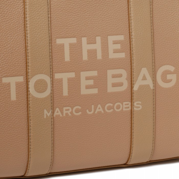 The leather medium tote bag