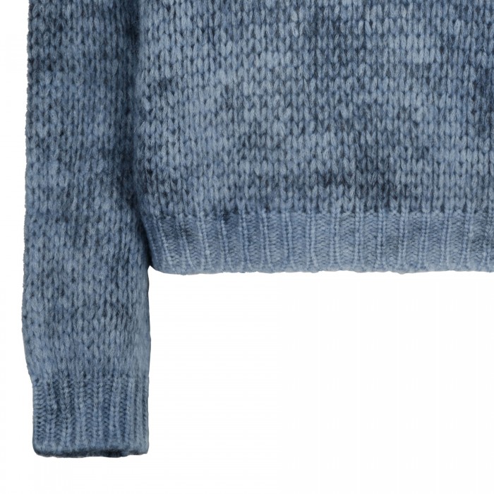 Avio blue alpaca blend sweater