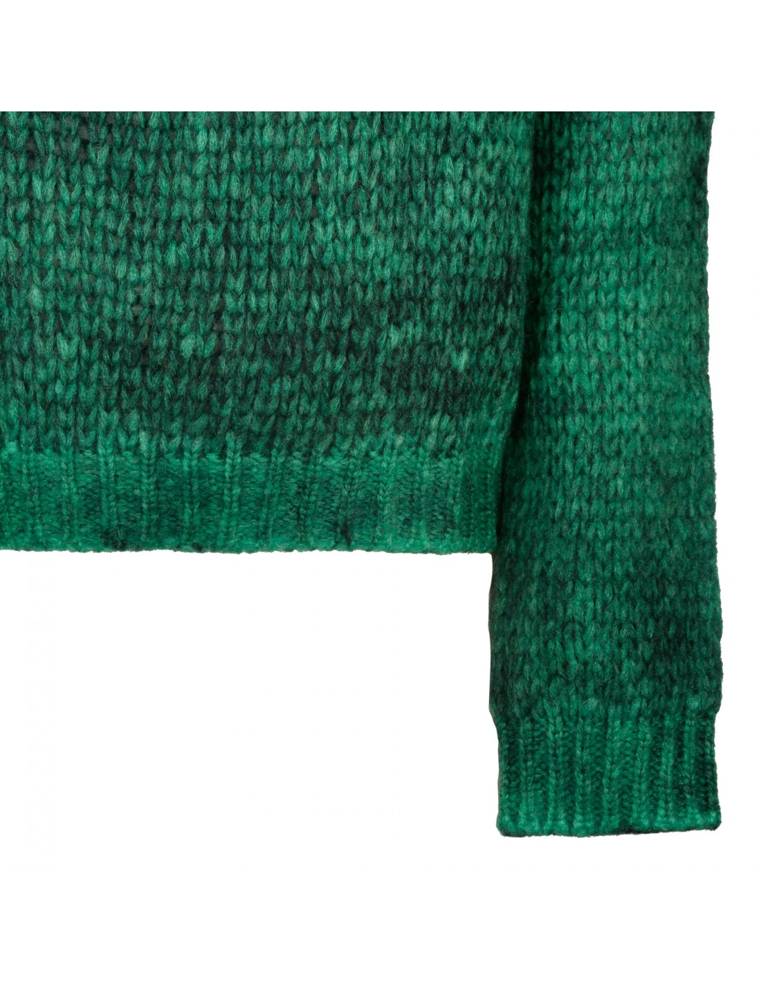 Mint green alpaca blend sweater
