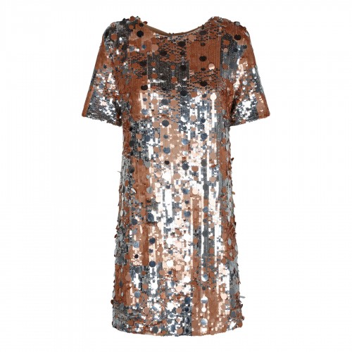 Full sequin mini dress