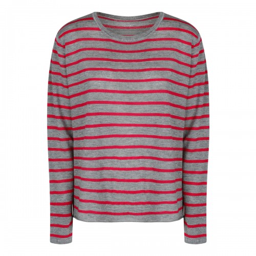 Striped cashmere sweater