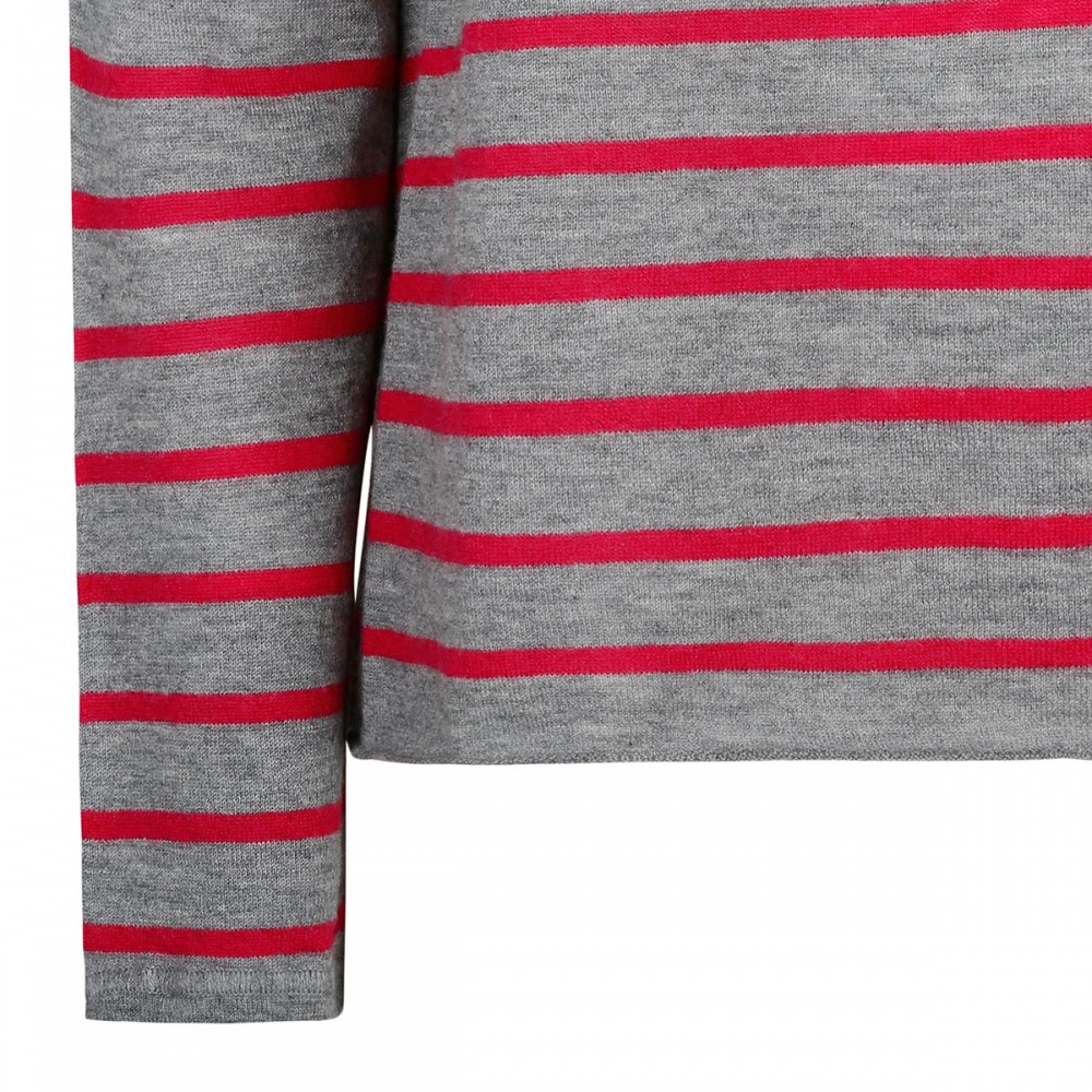 Striped cashmere sweater