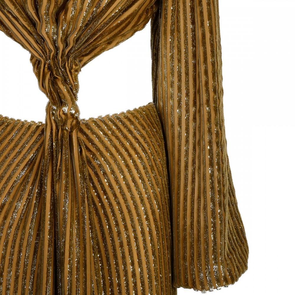 Galena silk lurex gown