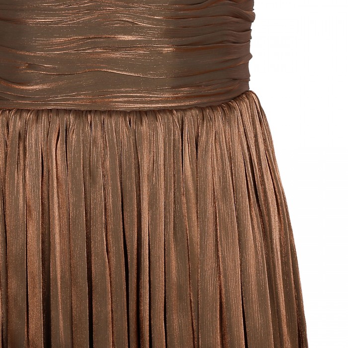 Cavana lurex georgette dress