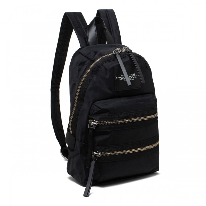 The Biker nylon medium backpack