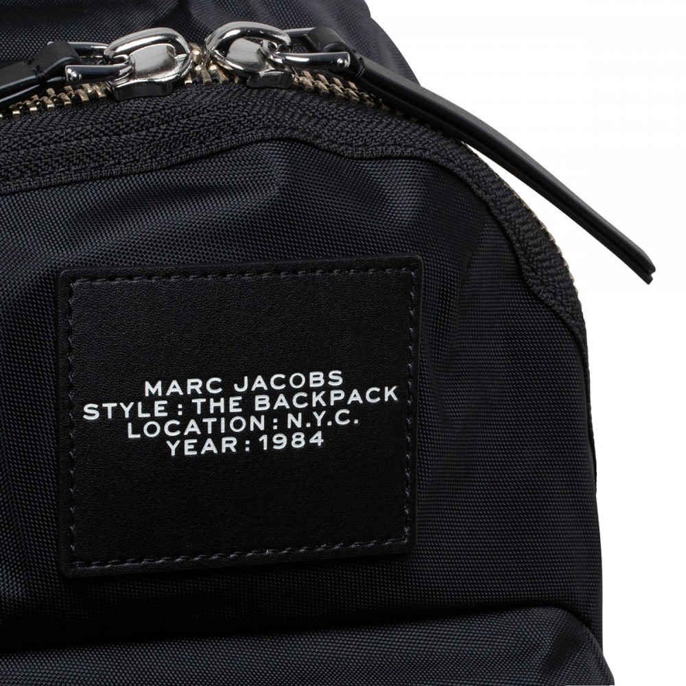 The Biker nylon medium backpack