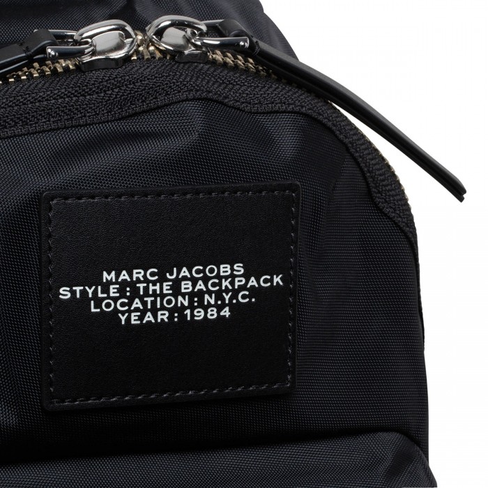 The Biker nylon medium backpack