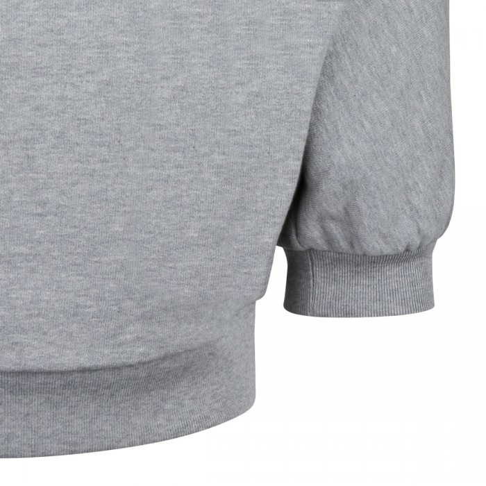 Gray cropped sweatshirt