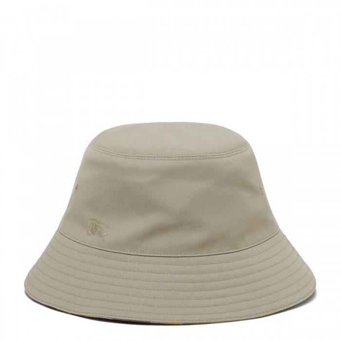Reversible cotton blend bucket hat