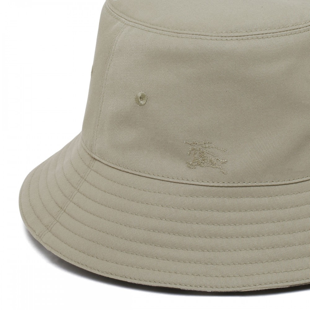 Reversible cotton blend bucket hat