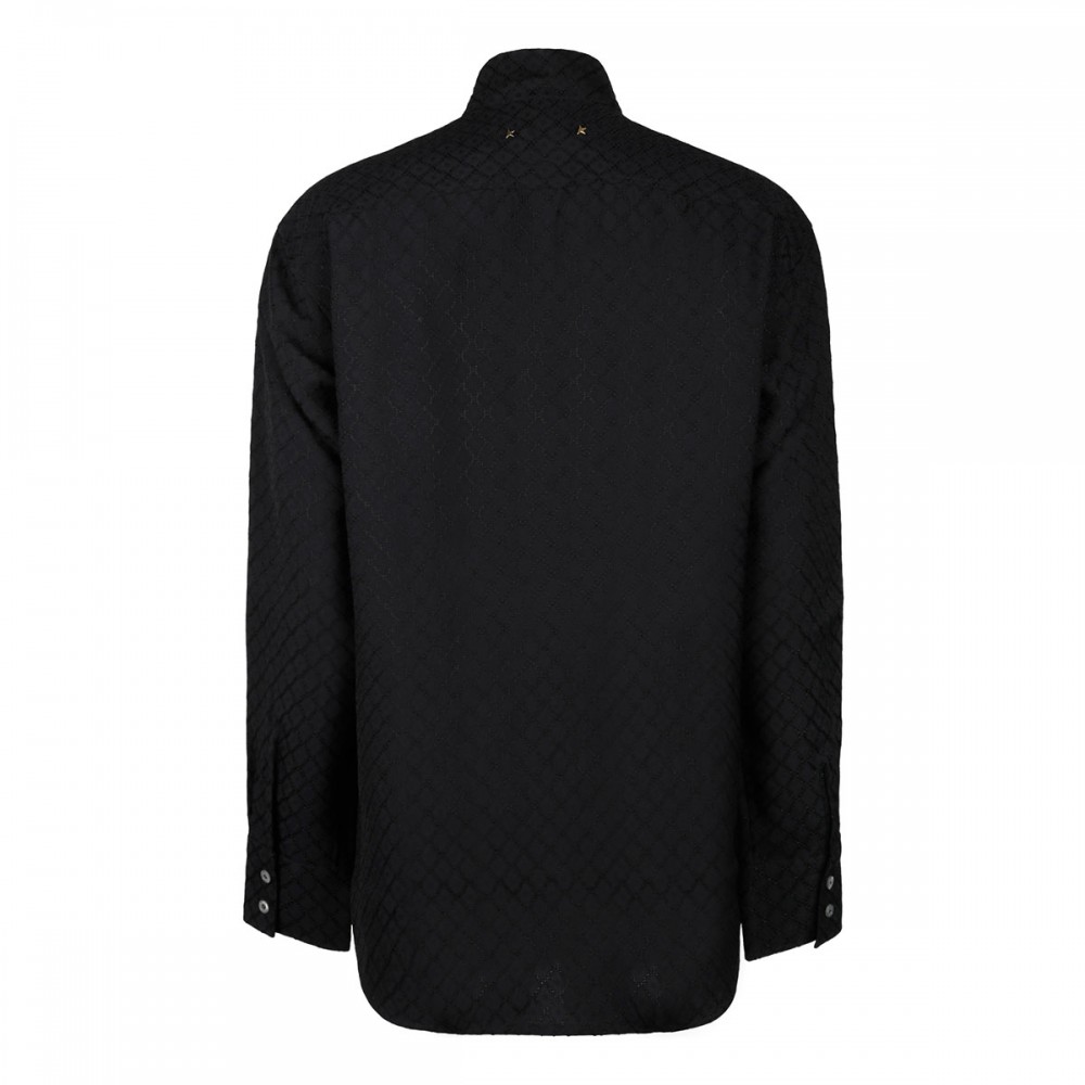 Black viscose shirt