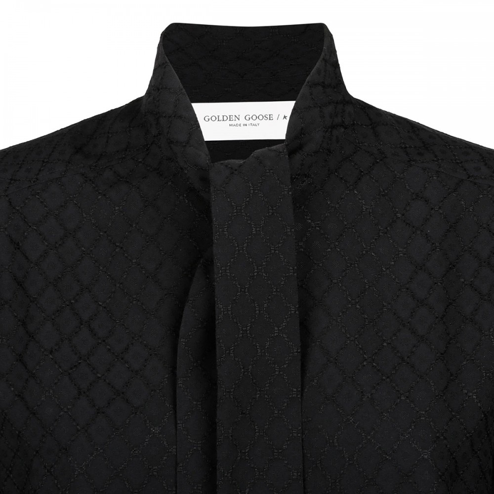 Black viscose shirt