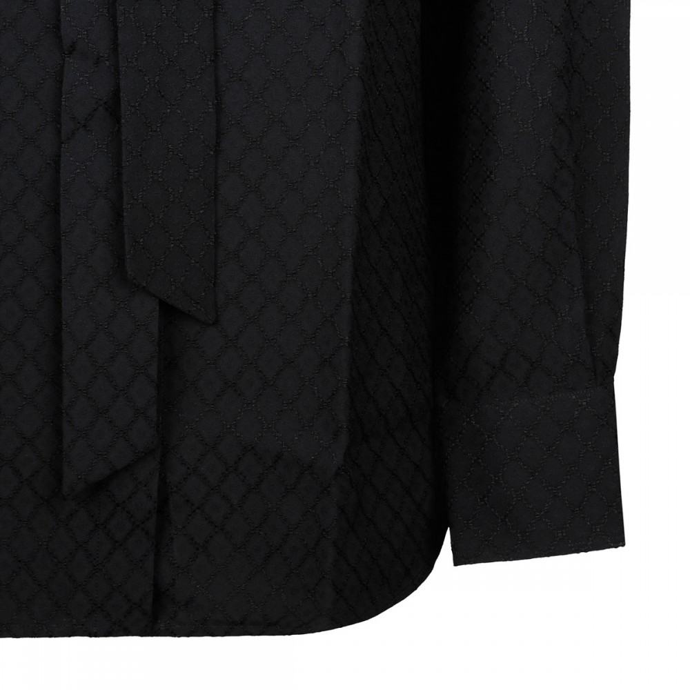 Black viscose shirt