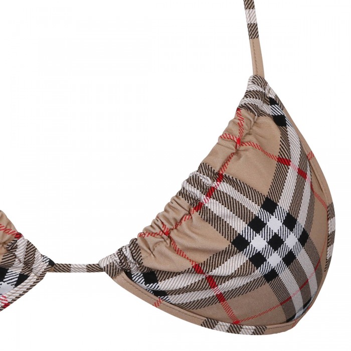 Check triangle bikini