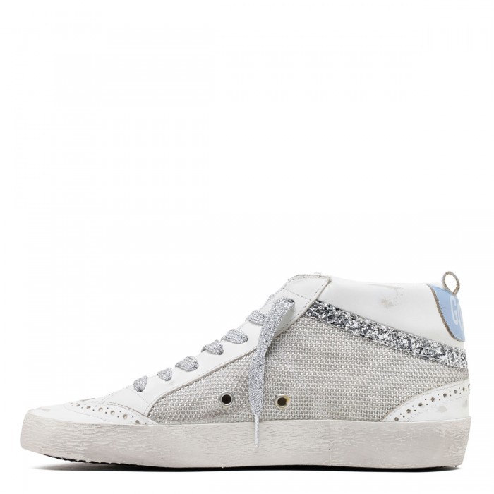 MidStar leather and mesh sneakers