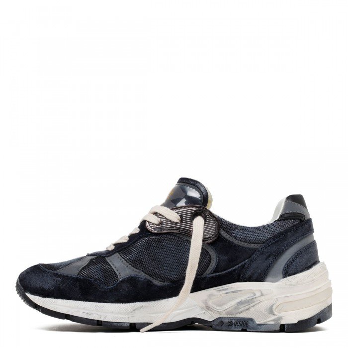 Dad-Star suede and mesh sneakers