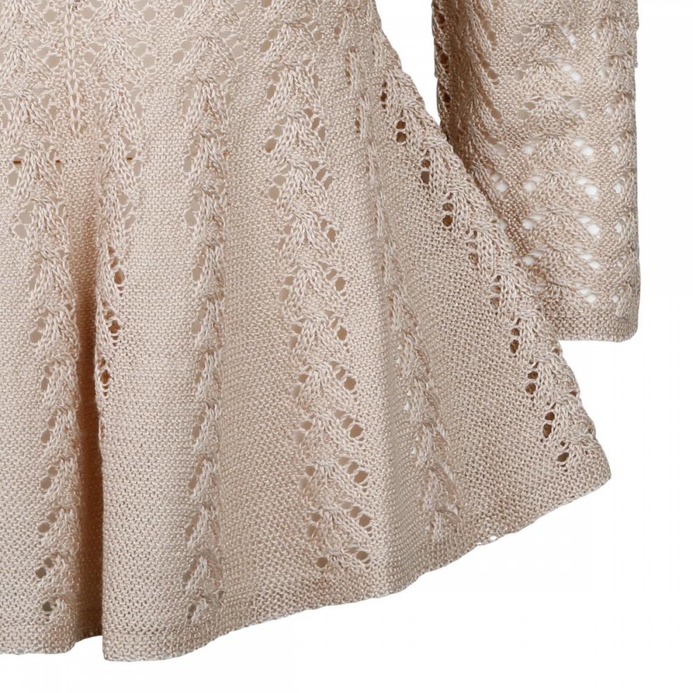 Natura knit lace top