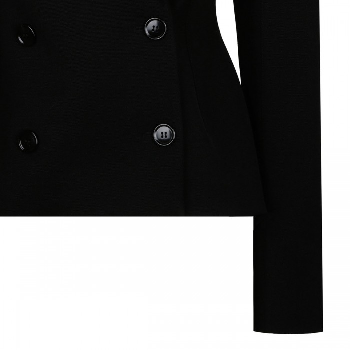 Black gabardine jacket