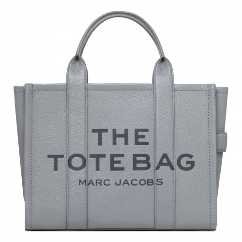 The leather medium tote bag