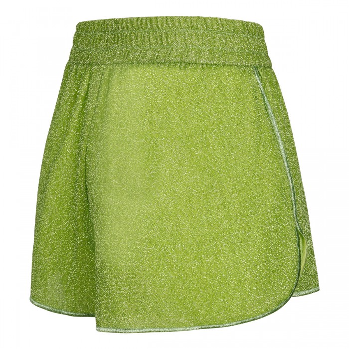 Lumière lime-hue shorts