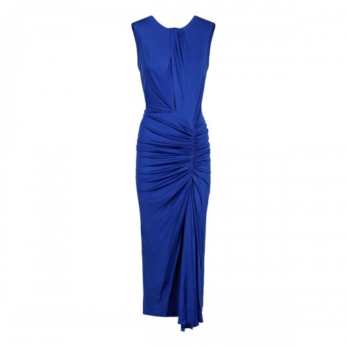 Triss silk-blend jersey dress