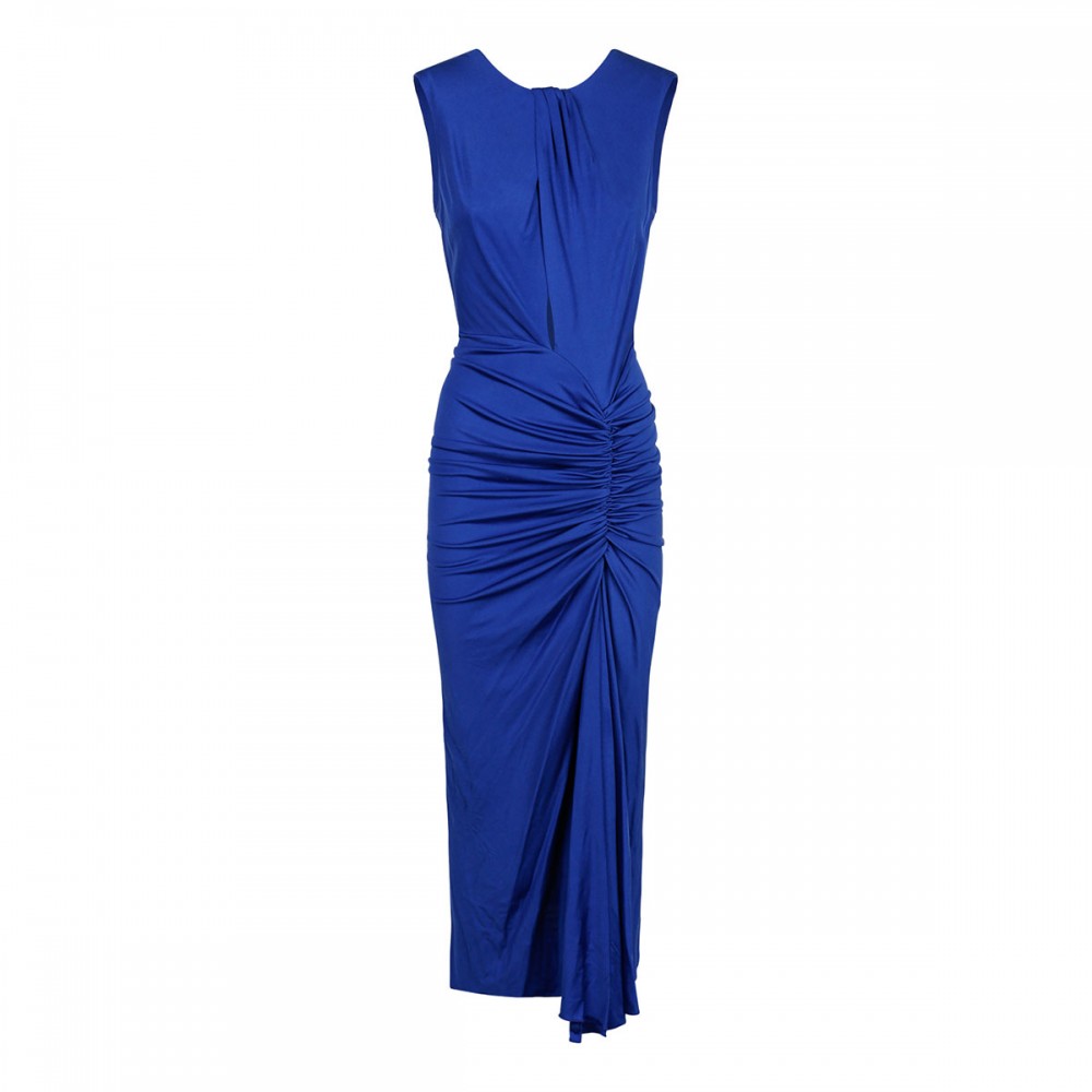 Triss silk-blend jersey dress