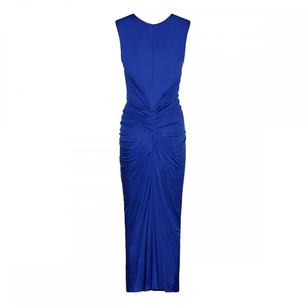 Triss silk-blend jersey dress