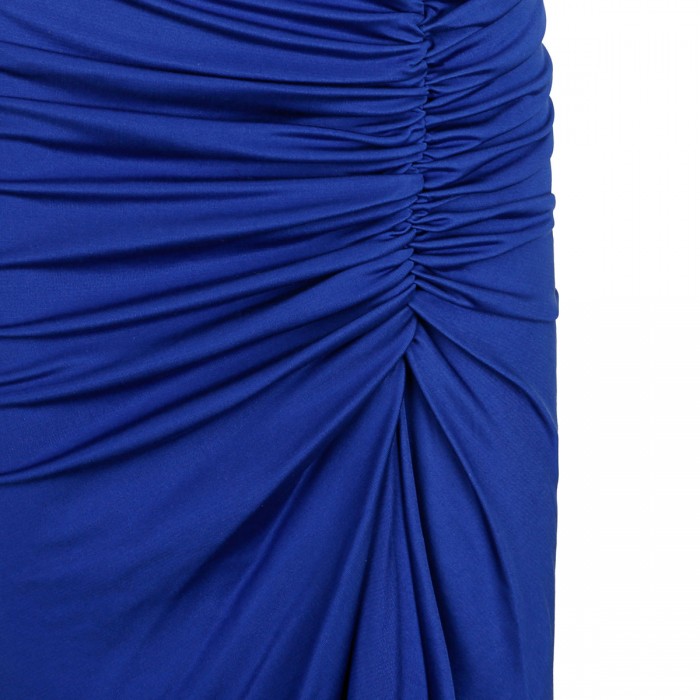 Triss silk-blend jersey dress