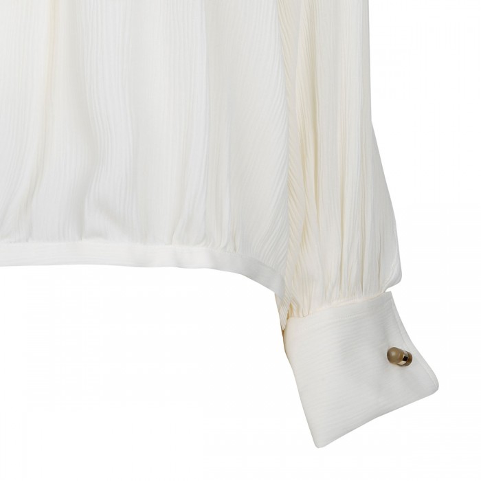 Narvel silk crepon shirt