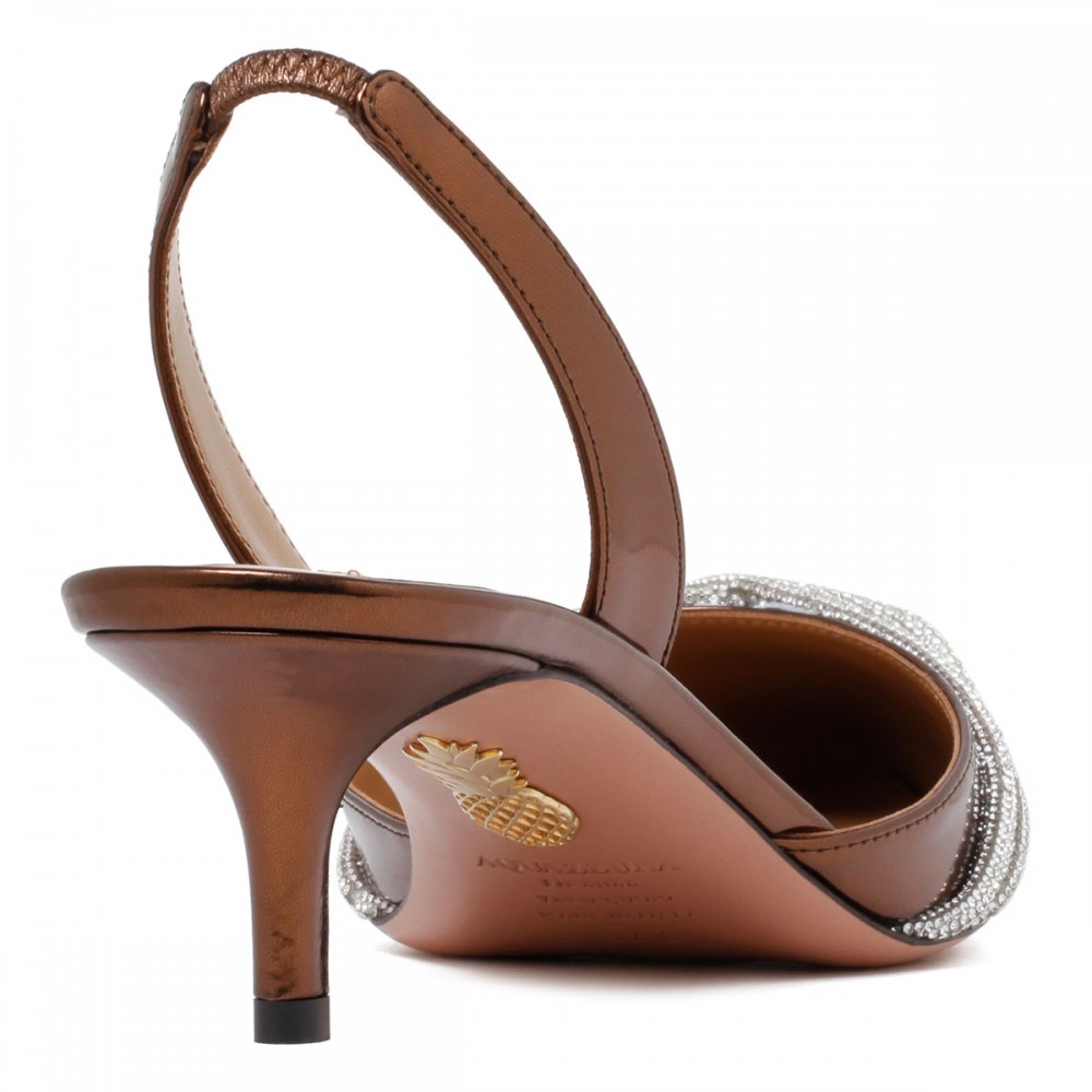 Gatsby slingback pumps