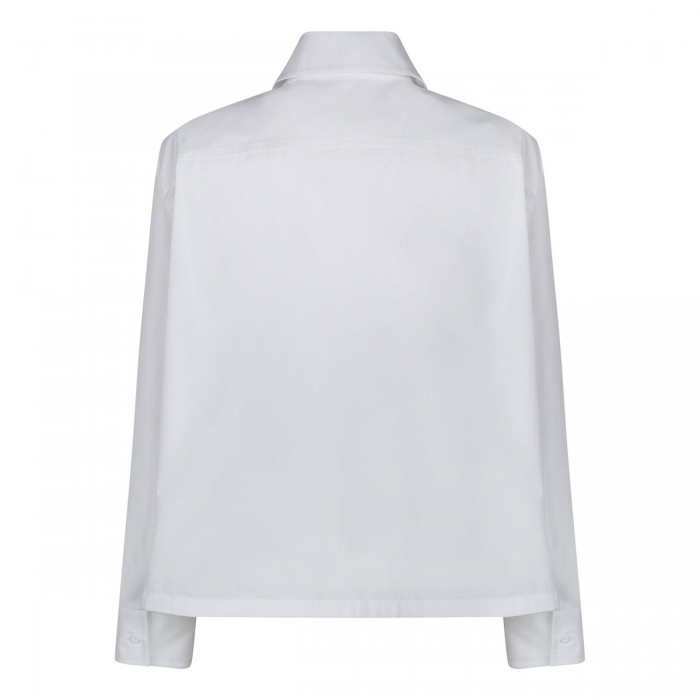 White cotton shirt