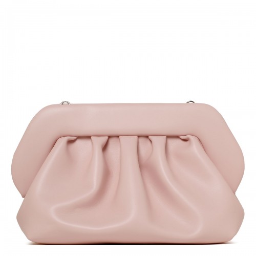 Bios pink vegan fabric clutch