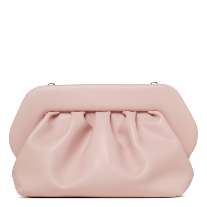 Bios pink vegan fabric clutch